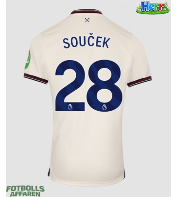 West Ham United Tomas Soucek #28 Bortatröja 2025-26 Kortärmad